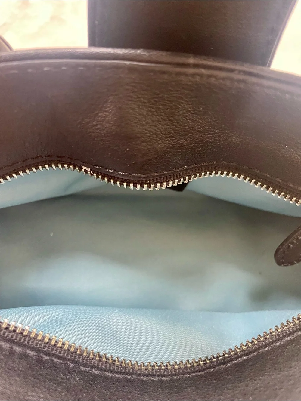 Cole Haan Black Leather Top-Handle Satchel - Sleek Everyday Mini Handbag